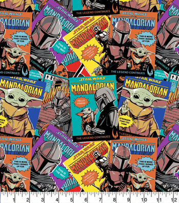 1//2 Meter Star Wars Multicolor Comic Book Cover Sewing Quilting Fabric Cotton